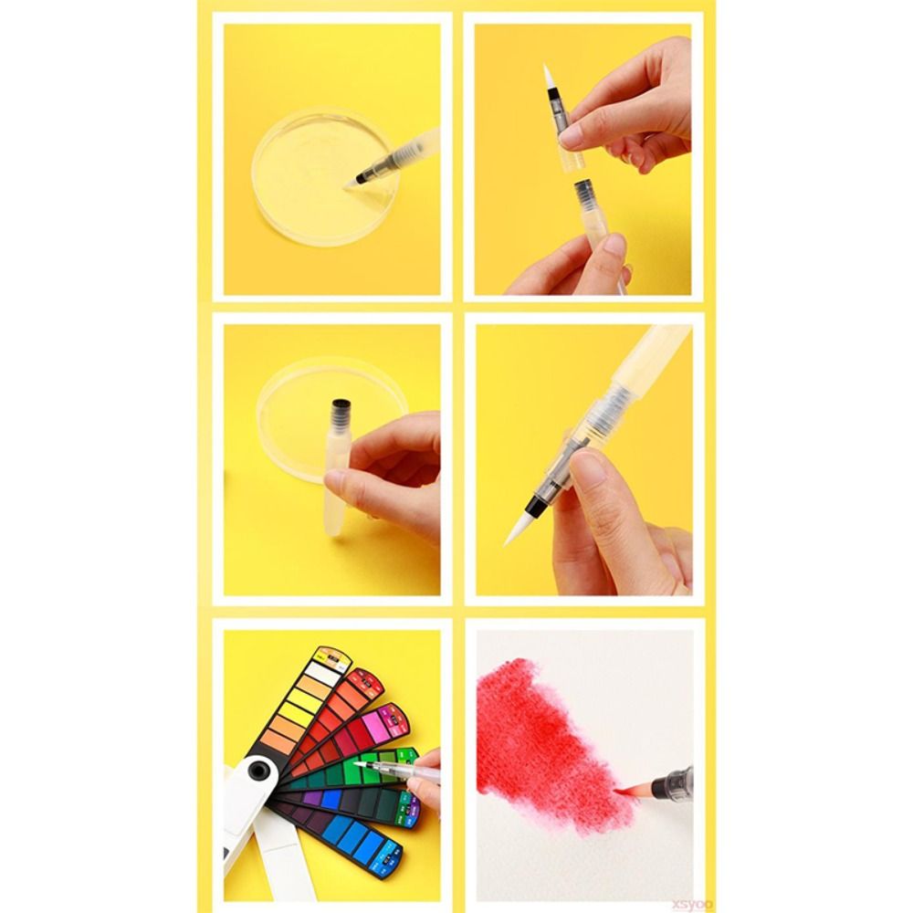 Portable Folding Watercolor Pa - Watercolor Paint Set Solid Pigment recension och pris
