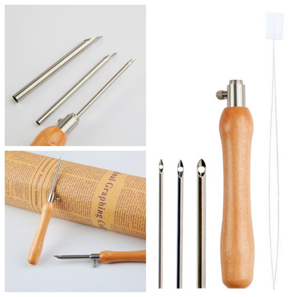 5Pcs 2.5mm/3.5mm/5mm Punch Nee - Cotton Embroidery Thread Skeins recension och pris
