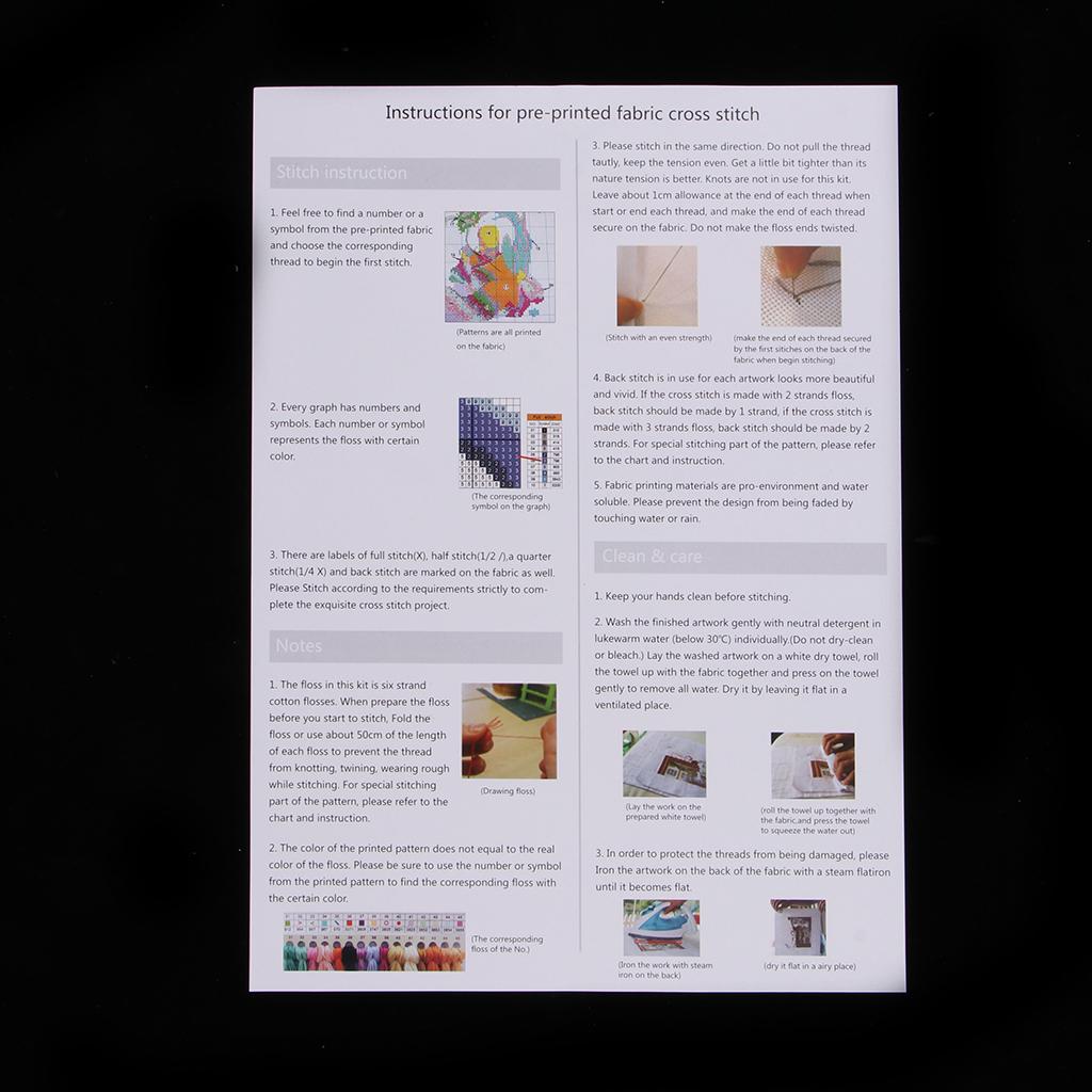 Stamped Cross Stitch Kits Cott - Cross Stitch Stamped Kits Beginners recension och pris