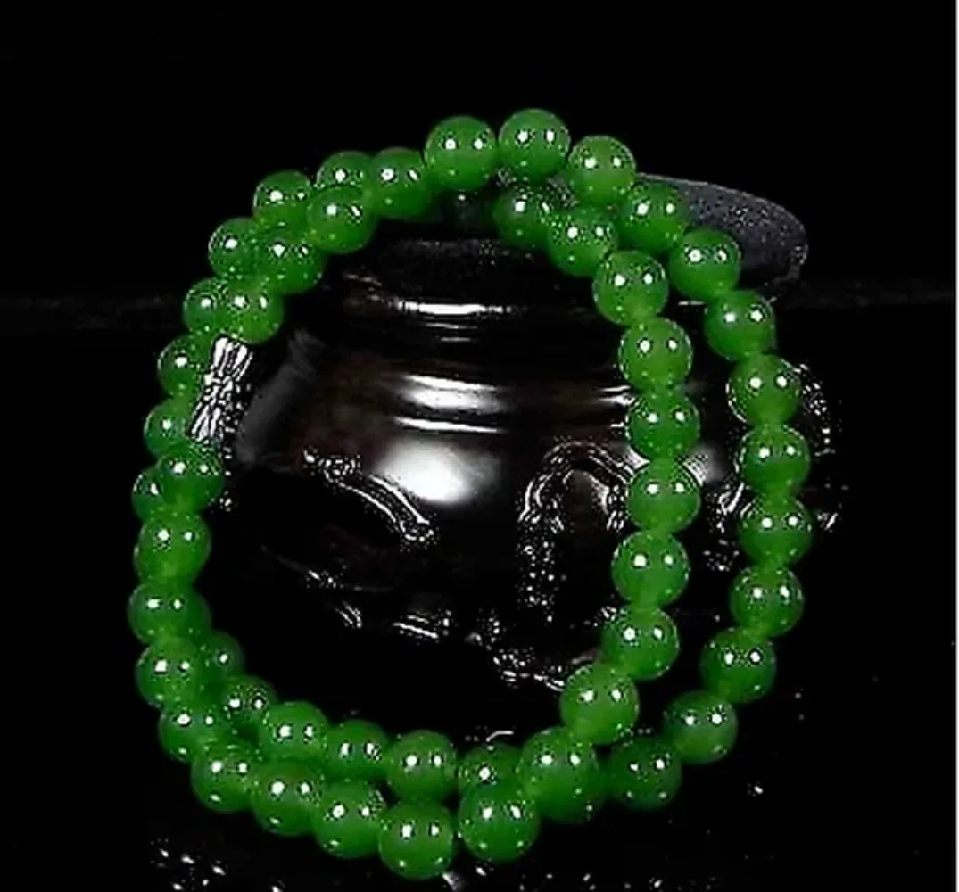 Genuine Natural Green Beads Ne - Beading recension och pris