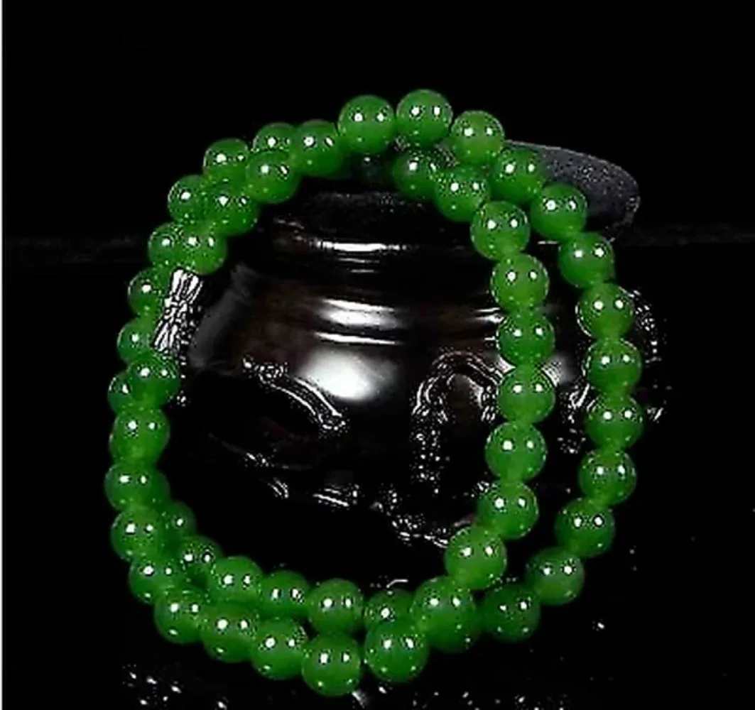 Genuine Natural Green Beads Ne - Beading recension och pris