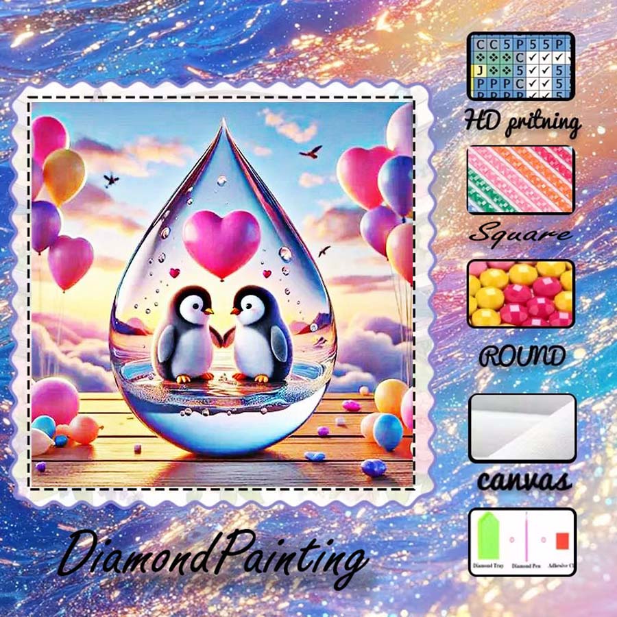 1 piece 5D DIY flocking cloth, - 5D Diamond Painting Kit Full Drill recension och pris