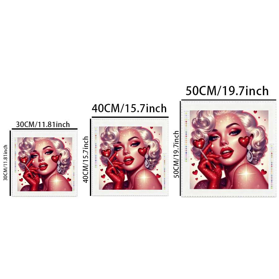 1 piece 5D DIY flocking cloth, - 5D Diamond Painting Kit Full Drill recension och pris