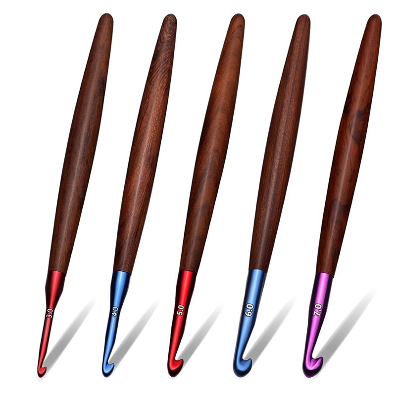 A59Z-Ergonomic Wooden Handle C - Wooden Crochet Hooks Ergonomic Handle recension och pris