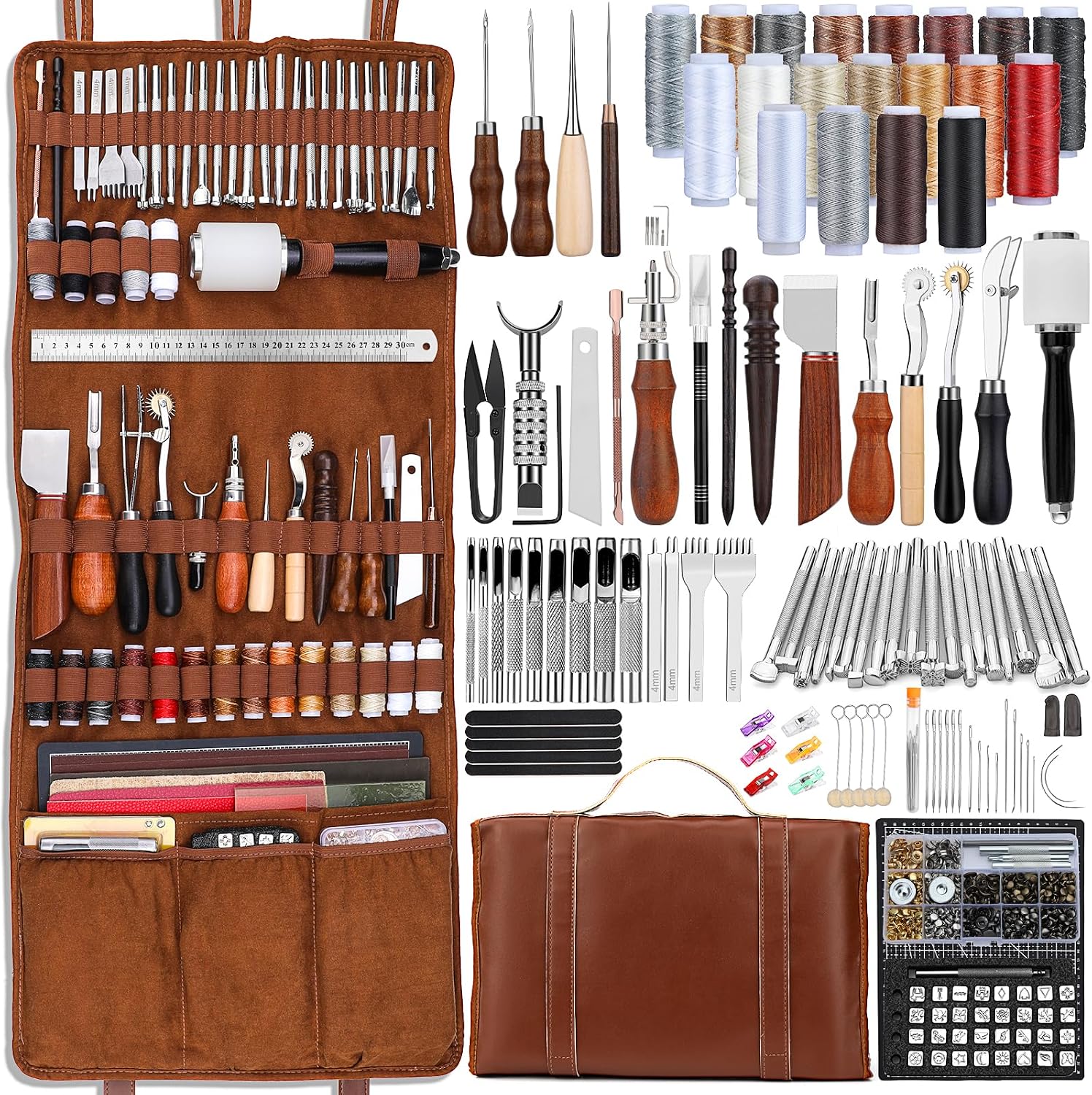 Leather Tooling Kit Leather Cr - Sewing recension och pris