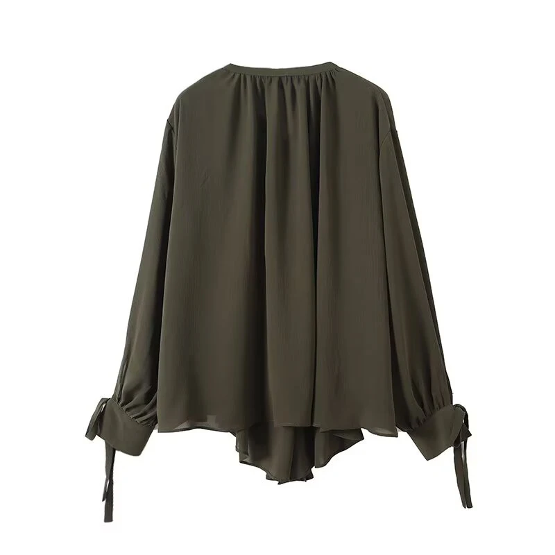 2025 French Style Women's Shir - Embroidery recension och pris