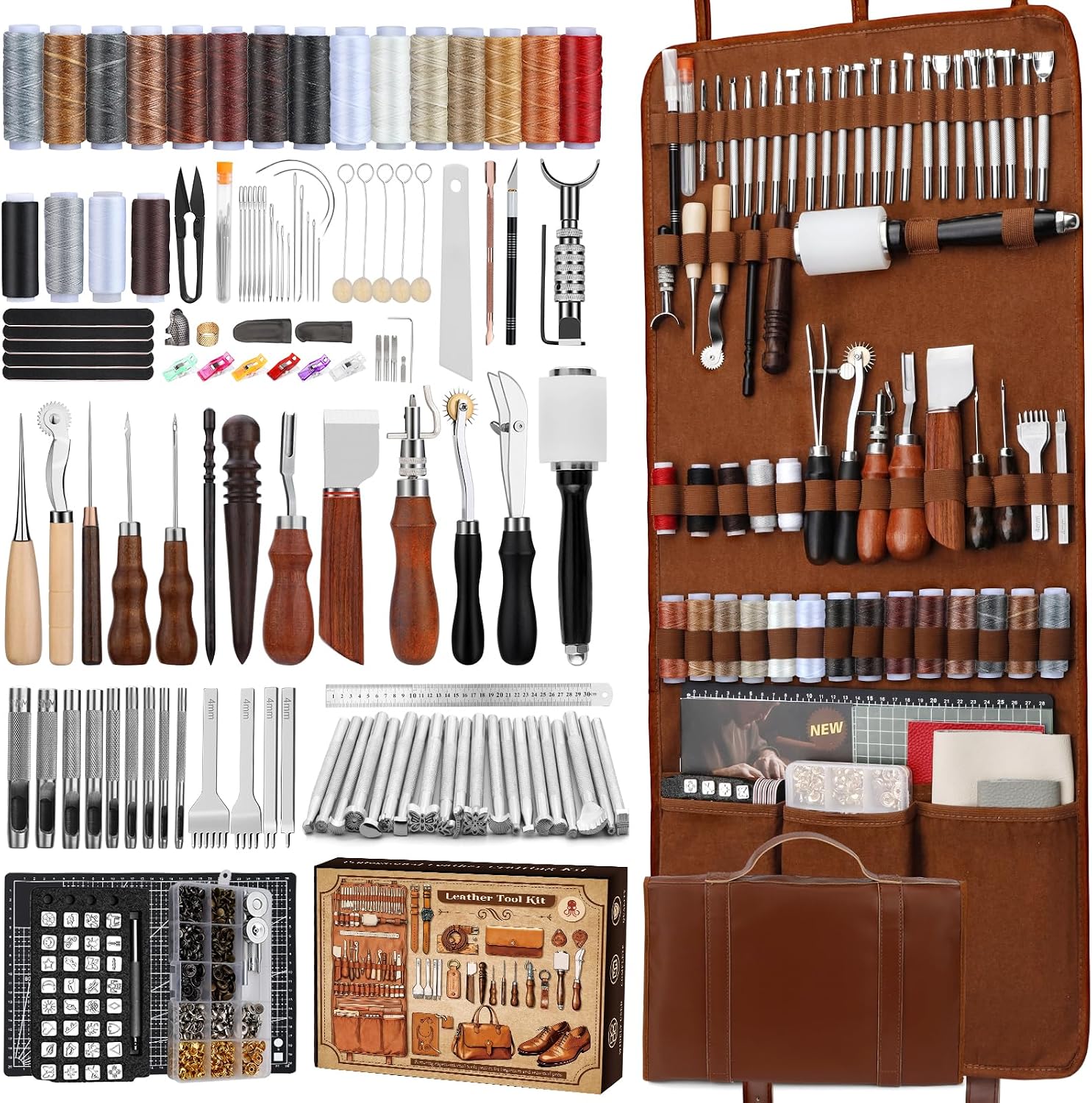 Leather Working Kit, Leather W - Sewing recension och pris