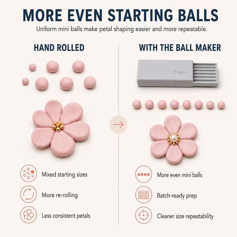 3D Print Clay Gel Ball Maker T - Beading recension och pris