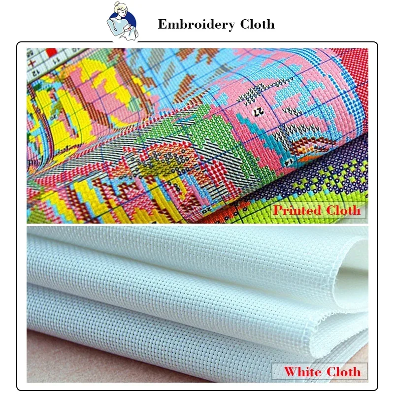 Joy Sunday Cross Stitch Kit Ap - Cotton Embroidery Thread Skeins recension och pris